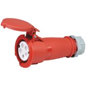 Plugue Industrial Acop Femea 5P 32A 380-440V Vermelho CIW32P5H6E53 WEG