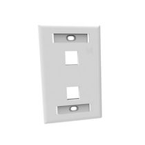 Placa Embutida 4X2" Branco Para Conector 660217 Cemar Legrand