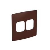 Placa 2+2P 4X4" Moscada Nereya 663442 Pial Legrand