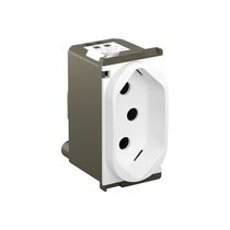 Módulo Tomada 1 Módulo Branco 2P+T 20A Nereya 663656 Pial Legrand