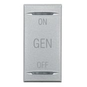 Tampa Interruptor Com Símbolo On-Off-Gen Com 1 Módulo Interrup Tom Predial HC4911AF Pial Legrand
