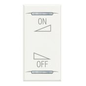 Tampa Interruptor Com Símbolo On-Off-Reg Branco Interrup Tom HD4911AI Pial Legrand