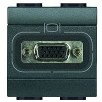 Módulo Tomada Audio/Video Vga 2 Módulo Gr LIVING Pial Legrand