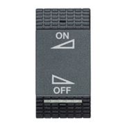 Interruptor Tomada Predial 1 Módulo 2 Funções com Símbolo On-Off L4911AIN Pial Legrand