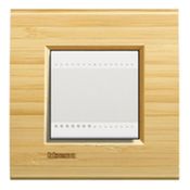 Placa Embutida 4 Postos 5X2" Marr Cl Fixo LNA4804LBA Pial Legrand