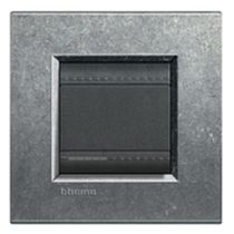 Placa Embutida 2 Postos 4X2" Cinza LNA4819NA Pial Legrand