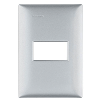 Placa 1 Posto 4X2" Prata Thesi M5P1PT Pial Legrand