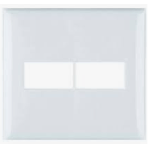 Placa 2 Postos 4X4" Acquamar Thesi M9P2AG Pial Legrand