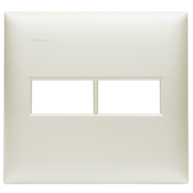 Placa 2 Postos 4X4" Perol Thesi M9P2PE Pial Legrand