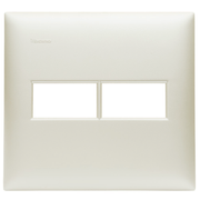 Placa 2 Postos 4X4" Perol Thesi M9P2PE Pial Legrand