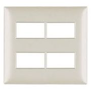 Placa 4 Postos 4X4" Perol Thesi M9P4PE Pial Legrand