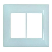 Placa 6 Postos 4X4" Acquamar Thesi M9P6AG Pial Legrand