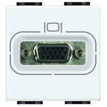 Módulo Tomada Audio/Video Vga Bem 2 Módulo Branco N4282 Pial Legrand