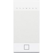 Interruptor Tomada Predial 1 Módulo 1 Função Brancocom Símbolo Stop N4915AEN Pial Legrand