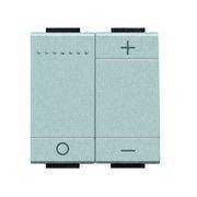 Módulo Interruptor Dimmer Pulsador 300/600Va 0-10V 2 Módulo Cinza NT4410N Pial Legrand