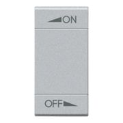 Interruptor Tomada Predial 2 Módulos 2 Funções com Símbolo On-Off Regulável NT4911M2AIN Pial Legrand