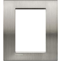 Placa Embutida 3+3 Postos 4X4" Cinza SLNA4826ACS Pial Legrand