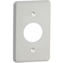 Placa 1 Posto Red 4X2" Cinza Silent 8505 Pial Legrand