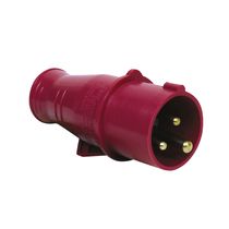 Plugue Industrial Sobrepor Macho 3 Polos + Terra 16A 24V Lilás S4072 Steck