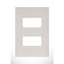 Placa 2 Postos Titan FP2DTETINP Pial Legrand