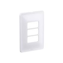 Placa 3 Postos Branco FP3DTEAWNP Pial Legrand