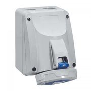 Tomada Sobrepor Fêmea 3P+T 16A 250V Azul 9H Ip66/67 555355 Cemar Legrand