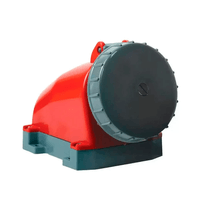 Tomada Sobrepor Fêmea 3P+T 200A 380/440V 6H IP67 Vermelha S4806W Steck