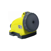 Tomada Sobrepor Fêmea 3 Polos + Terra 32A 380V Amarelo/Cz IP67 S4206WNQ Steck