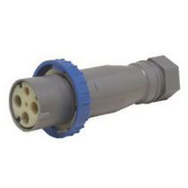 Plugue Industrial Fêmea 3 Polos + Neutro + Terra 63A 200-250V Neg SN5579 Steck