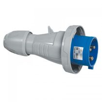 Plugue Industrial Mov Macho Pla 2P+T 32A 200-250V Azul 555434 Cemar Legrand