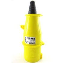 Plugue Industrial Fêmea 2 Polos + Terra 16A 130V Amarelo SN3074 Steck