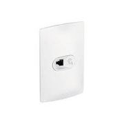 Tomada Telefone Rj11 1Módulo Branco Com Placa Branco 663172 Pial Legrand