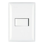 Interruptor Branco 250V 10A Com Placa 4X2" Branco M5A05 Pial Legrand