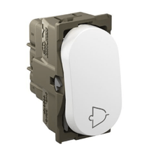 Módulo Interruptor Pulsador Camp Bem 250V 2A Branco Ba Nereya 663017 Pial Legrand