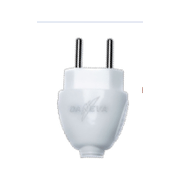 Plugue 2 Pinos Triang Branco 2P 250V 20A DN1601 Daneva Legrand