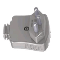 Plugue 3 Pin Cinza 2P+T 250V 10A DN1671 Daneva Legrand