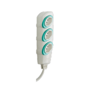 Extensão Elétrica Regua 250V 10A Fem 3 Tom 2P+T Gelo 5M DN1714 Daneva Legrand