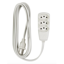 Extensão Elétrica 250V 10A Femea Branco 3M 2P+T 3X0,75Mm2 DN1779 Daneva Legrand