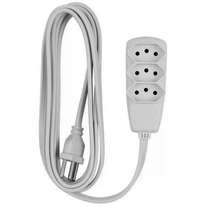 Extensão Elétrica Regua 250V 10A Fem 3 Tom 2P+T Gelo 5M DN1780 Daneva Legrand