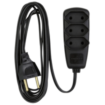 Extensão Elétrica Regua 250V 10A Fem 3 Tom 2P+T 1,3M DN1790 Daneva Legrand