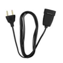 Extensão Elétrica Cordao Prolongador 250V 10A M/F 1 Tom 2P 3M DN1312 Daneva Legrand