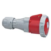 Tomada Acoplado Fêmea 3P+N+T 125A 415V Vermelho Ip66/67 555609 Cemar Legrand