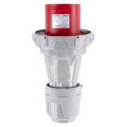 Plugue Industrial Macho Pa 3P+T 125A 415V Vermelho 555628 Cemar Legrand