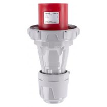 Plugue Industrial Macho Pa 3P+T 125A 415V Vermelho 555628 Cemar Legrand