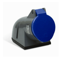 Tomada Sobrepor 3 Polos + Neutro + Terra 16A 440V IP44 SN5006 Steck