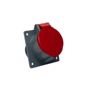 Tomada Embutir 3 Polos + Neutro + Terra 16A 440V Cz/Vm 6H IP67 N5046W Steck