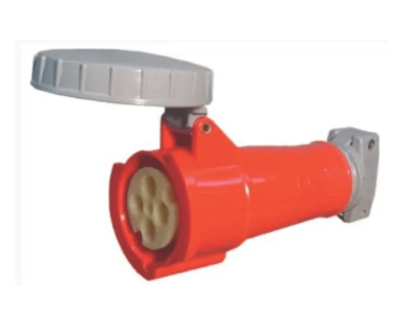 Plugue Industrial Acoplamento Fêmea 3 Polos + Neutro + Terra 16A