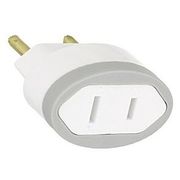 Plugue Adaptador Branco 2P Chato 10A DN1550 Daneva Legrand