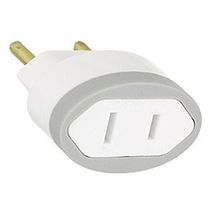 Plugue Adaptador Branco 2P Chato 10A DN1550 Daneva Legrand