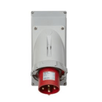 Plugue Industrial 4 Pinos Pa 3P+T 63A 415V Cz/Vm P17 Tempra 555518 Cemar Legrand